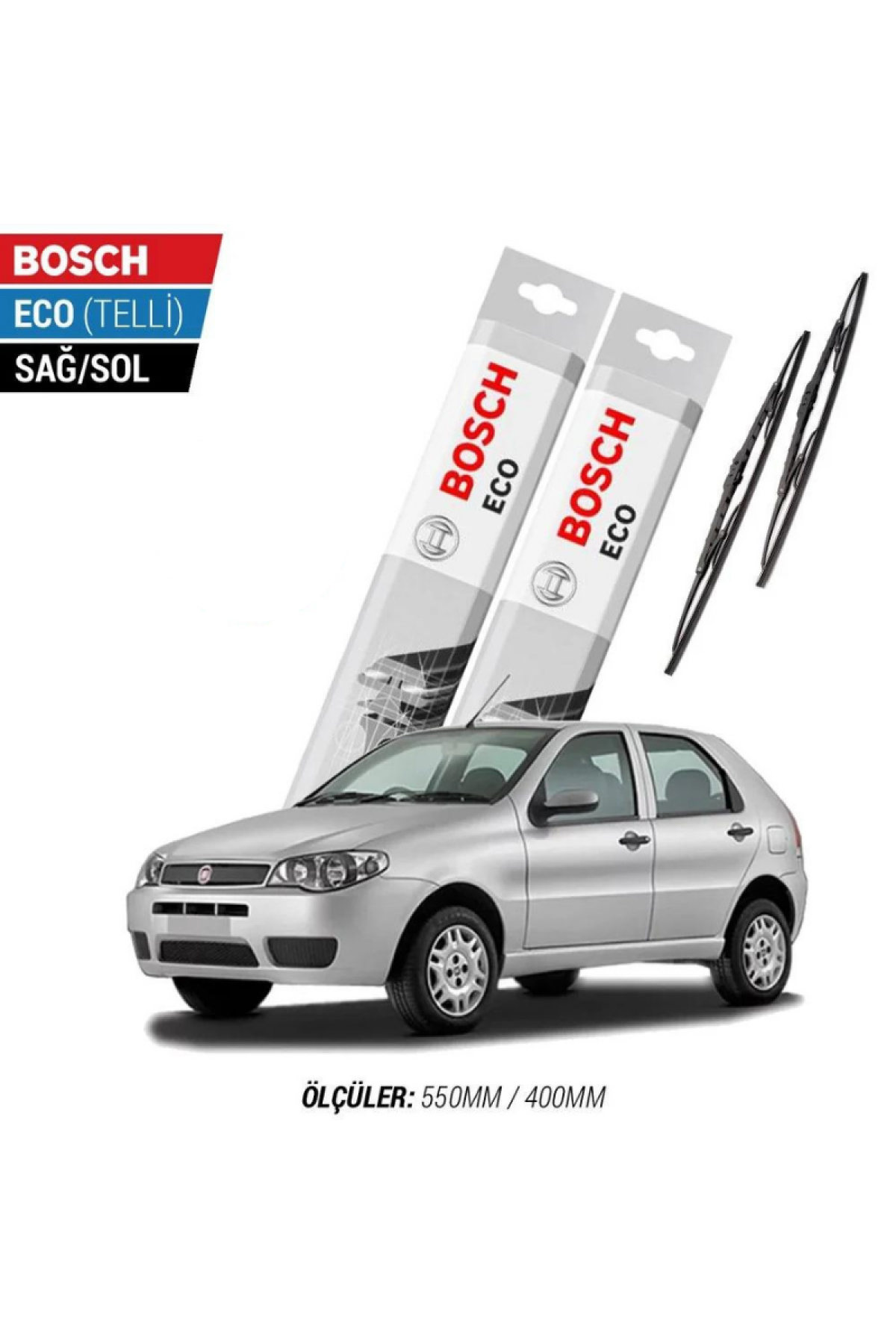 Fiat Palio 2005 Model Silecek Takımı Bosch Eco (Telli)