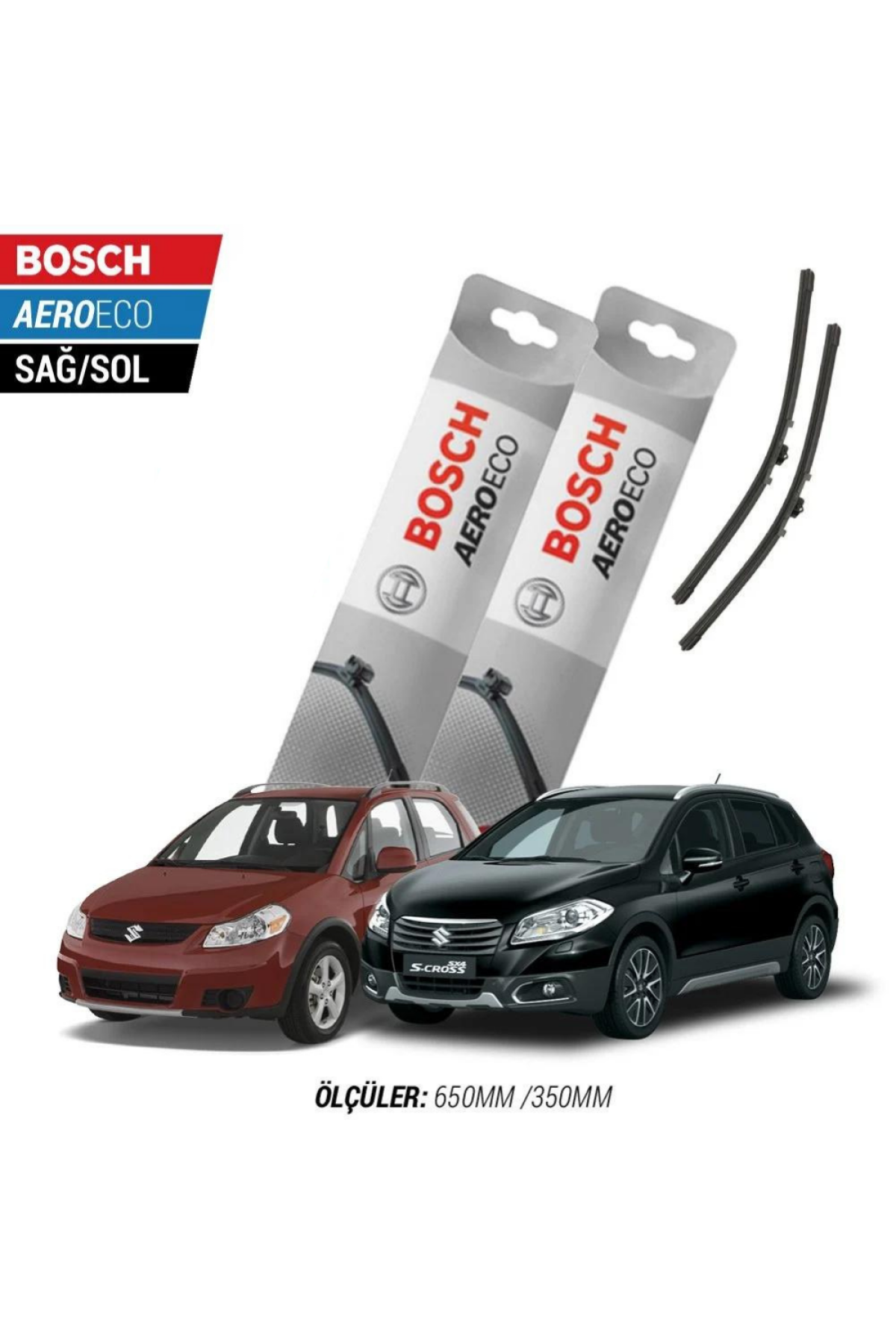 Suzuki SX4 S-Cross 2009 Model Bosch Aeroeco Muz Silecek Takımı