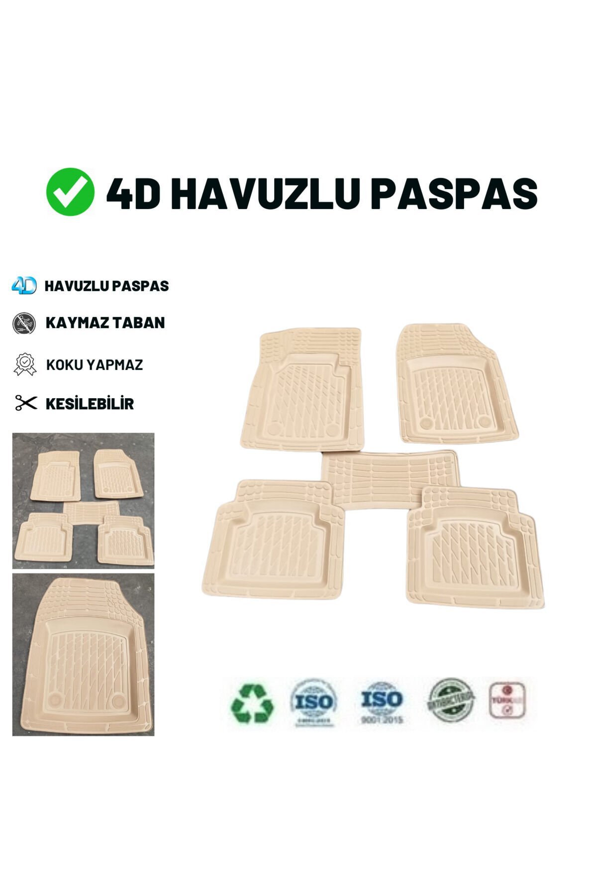 UNIVERSAL 4D OTO PASPAS BEJ