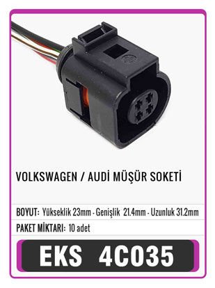 VOLKSWAGEN / AUDİ MÜŞÜR SOKETİ Connector