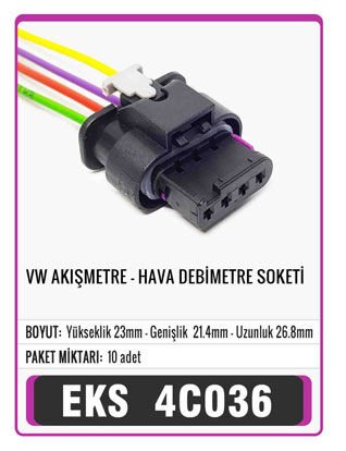 VW AKIŞMETRE-HAVA DEBİMETRE SOKETİ Connector