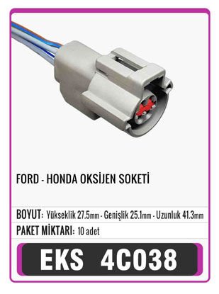 FORD-HONDA OKSİJEN SOKET Connector