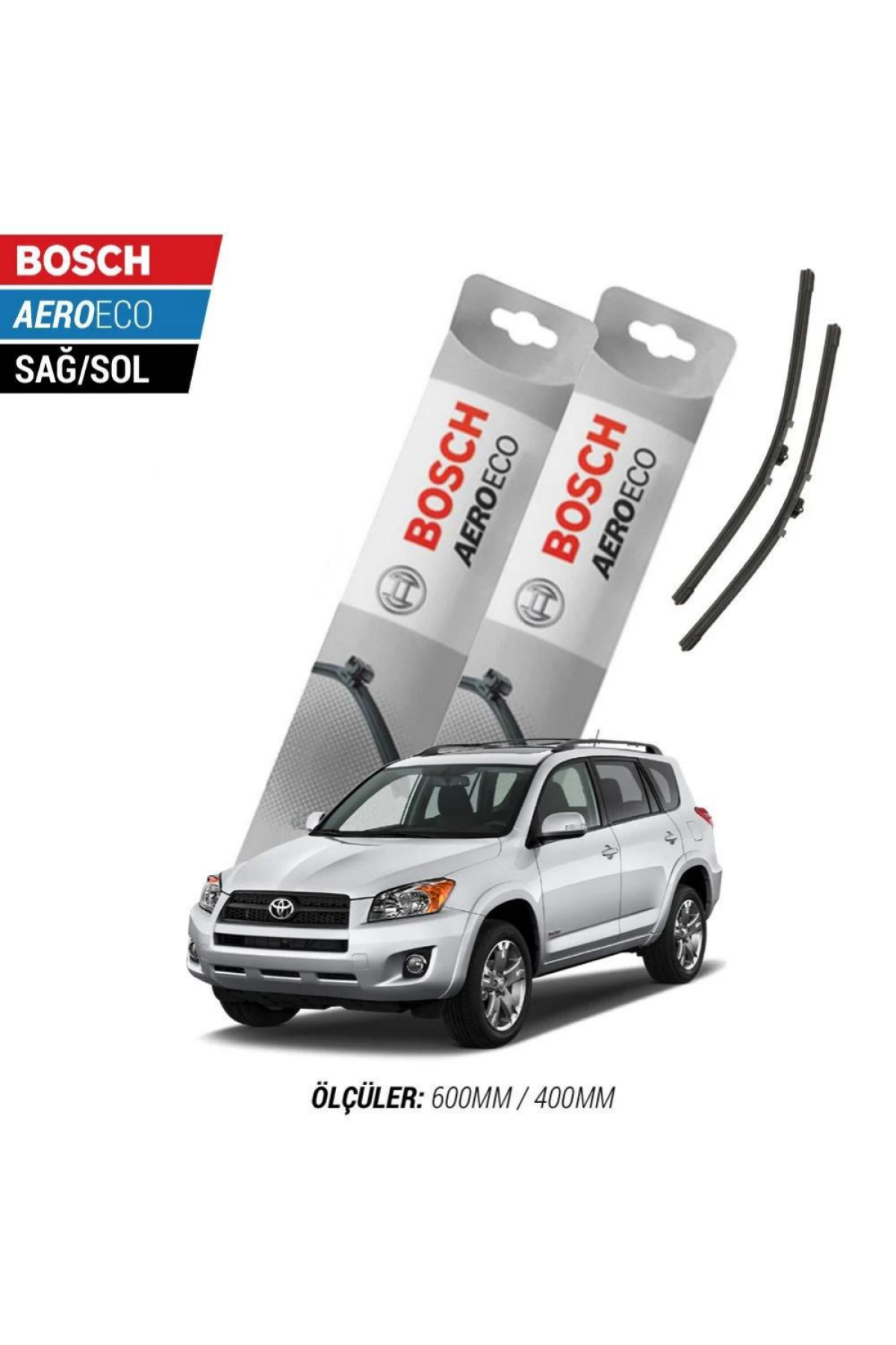 Toyota RAV4 2006 Model Bosch Aeroeco Muz Silecek Takımı