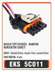 BOSCH TİPİ OTOBÜS-KAMYON KONJEKTÖR SOKETİ Connector