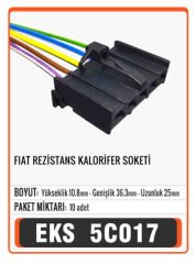 FİAT REZİSTANS KALORİFER SOKETİ Connector