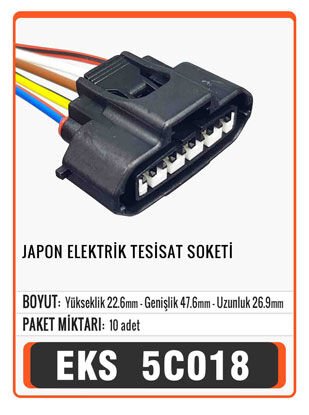 JAPON ELEKTRİK TESİSAT SOKETİ Connector