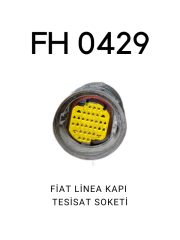 FH 0429 - Fiat Linea Kapı Tesisat Soketi