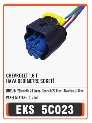 CHEVROLET 1,6 T HAVA DEBİMETRE SOKETİ Connector