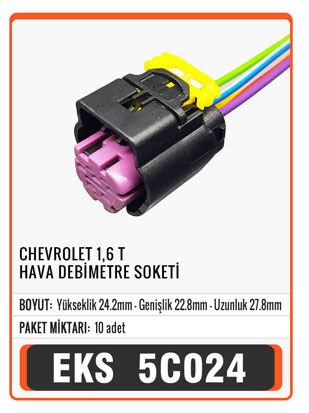 CHEVROLET 1,6 T HAVA DEBİMETRE SOKETİ Connector