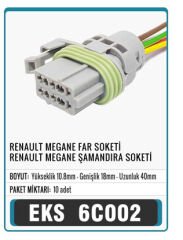 RENAULT MEGANE FAR SOKETİ RENAULT ŞAMANDRA SOKETİ Connector