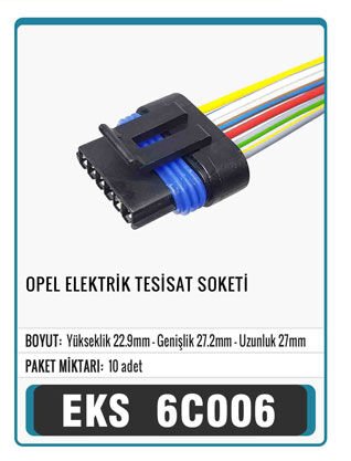 OPEL ELEKTRİK TESİSAT SOKETİ Connector