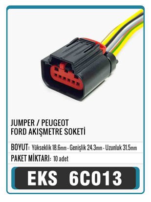 JUMPER/ PEUGEOT - FORD AKIŞMETRE SOKETİ Connector