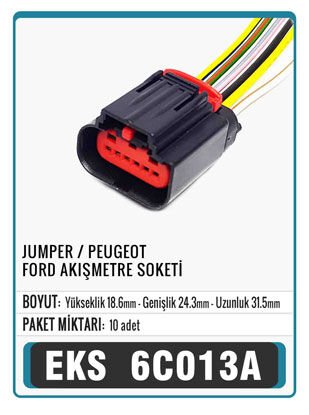 JUMPER / PEUGEOT - FORD AKIŞMETRE SOKETİ Connector