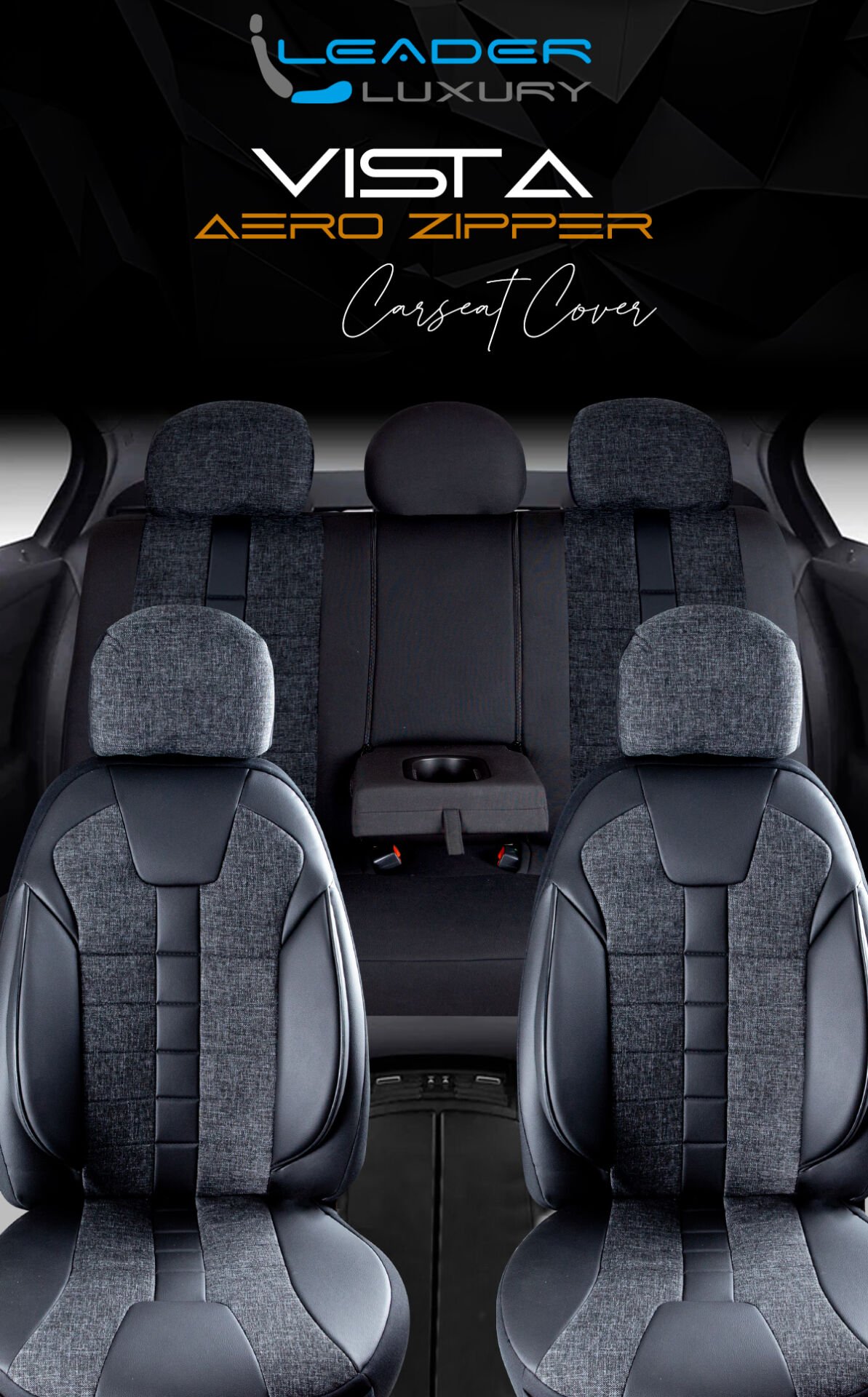 VİSTA OTO KILIFI STANDART FÜME_ LEADER