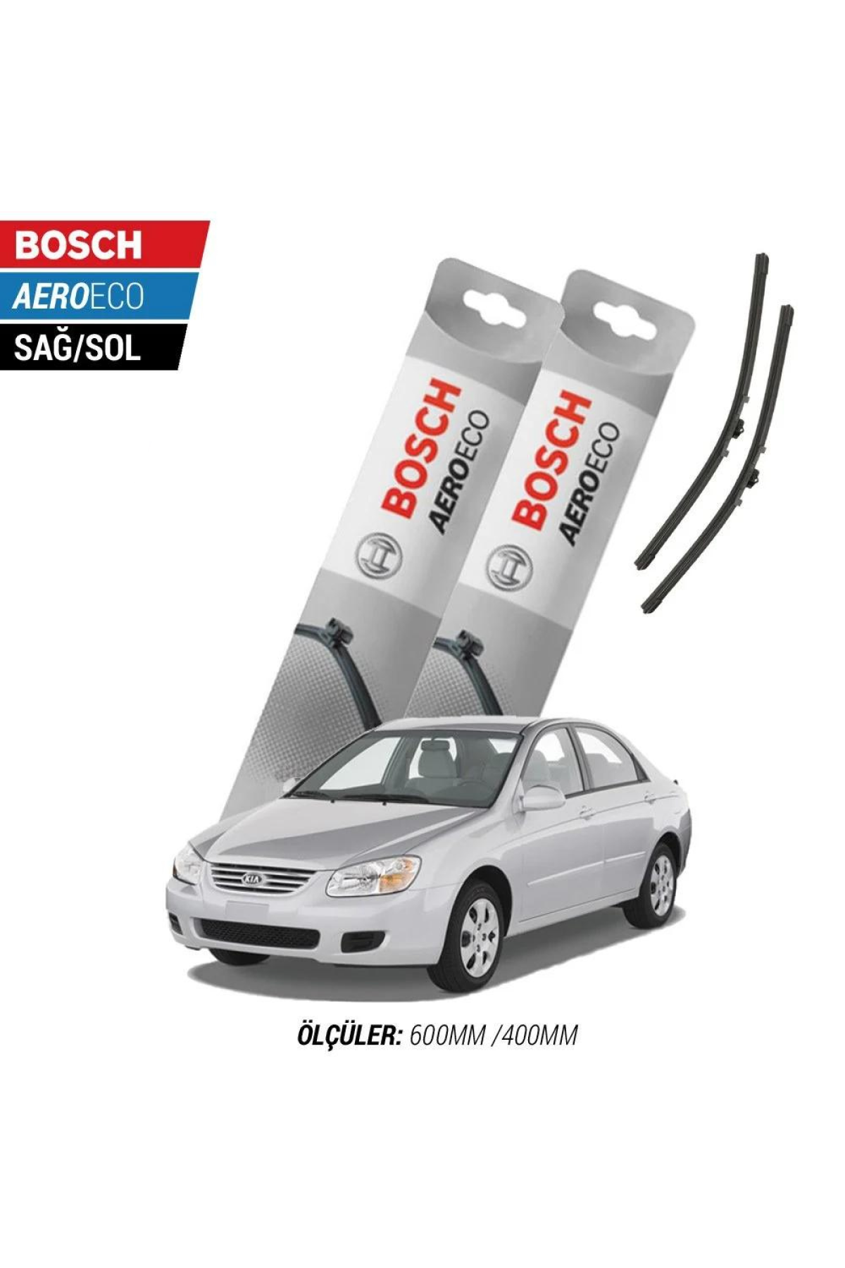 Kia Cerato 2006 Model Bosch Aeroeco Muz Silecek Takımı