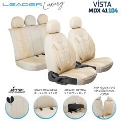 VİSTA OTO KILIFI STANDART BEJ_ LEADER