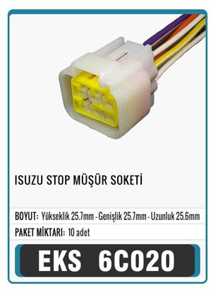İSUZU STOP MÜŞÜR SOKETİ Connector