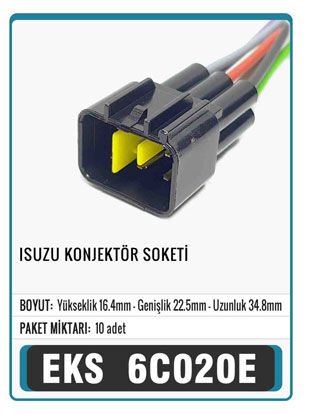 İSUZU KONJEKTÖR SOKETİ Connector