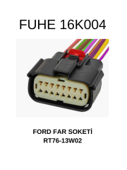 16K004 FORD FAR SOKETİ - ET76-13W02