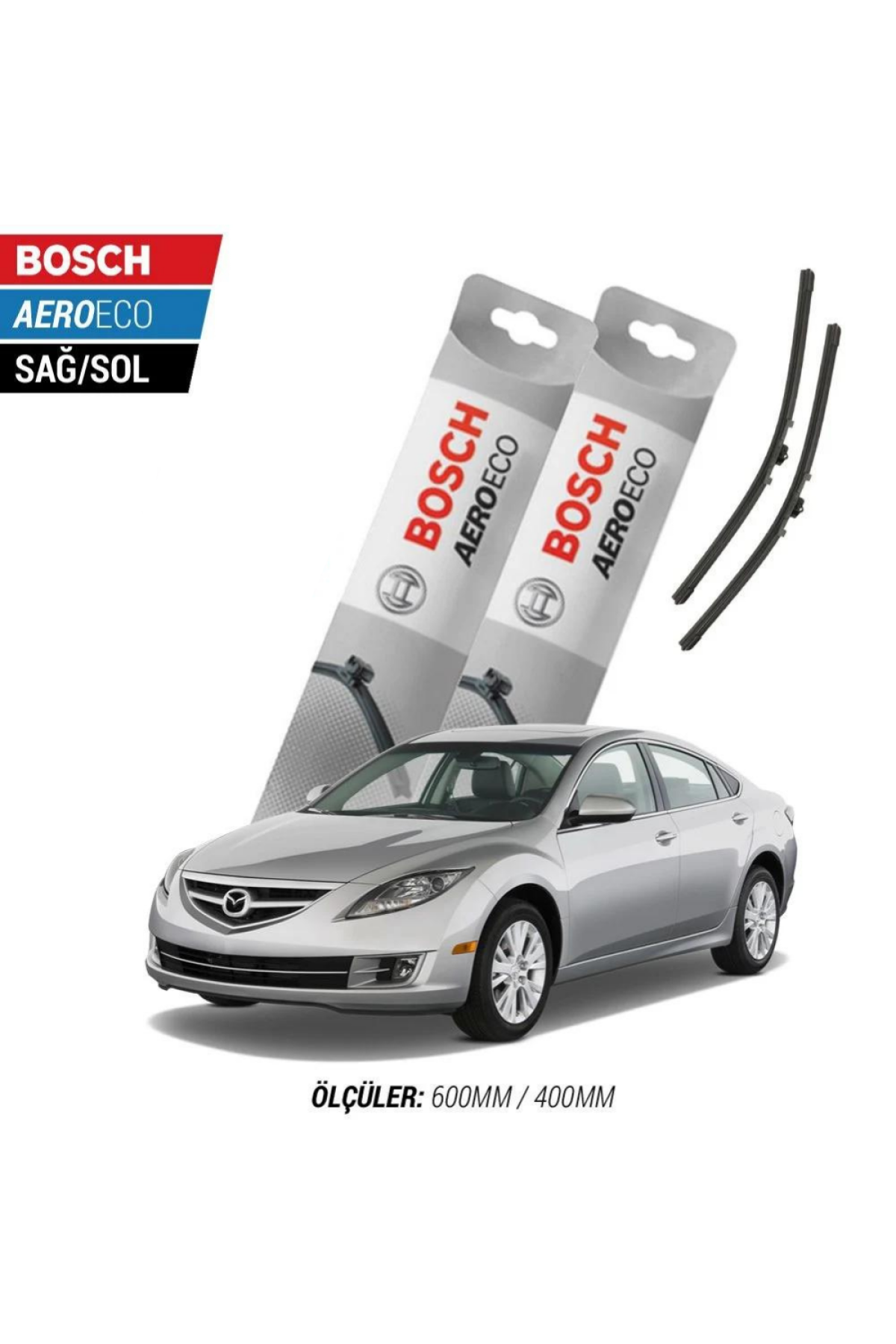 Mazda - Mazda 6 2008 Model Bosch Aeroeco Muz Silecek Takımı