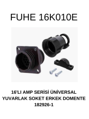 16K010E 16'LI AMP SERİSİ ÜNİVERSAL YUVARLAK SOKET ERKEK DEMONTE -182916-1