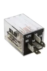 ELEKTRONİK LED FLAŞÖR 12V 4 TERMİNAL ( + , L , P,- )