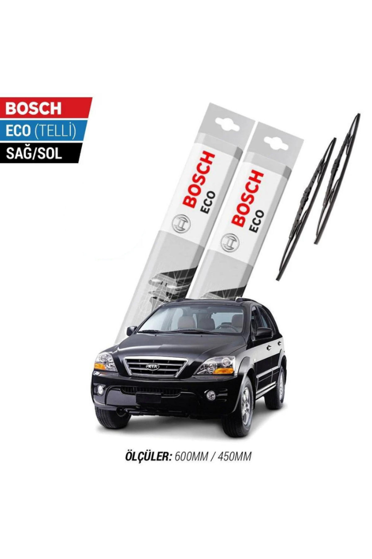 Kia Sorento 2007 Model Silecek Takımı Bosch Eco (Telli)