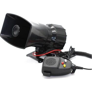 CARUB 274-41-01 CARUB Siren 12V 3 Sesli Elektrk Mikrofon Siyah(20)