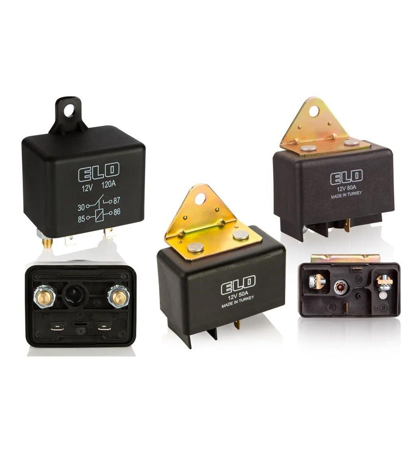 EL.201005005 ELO GÜÇ RÖLESİ 24V 80A TOZ KORUMALI