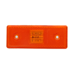 ÇR.201307-B  UNIVERSAL DORSE SİDE MARKER LAMBASI LEDLİ SİSTEMLİ BRAKETLİ SARI