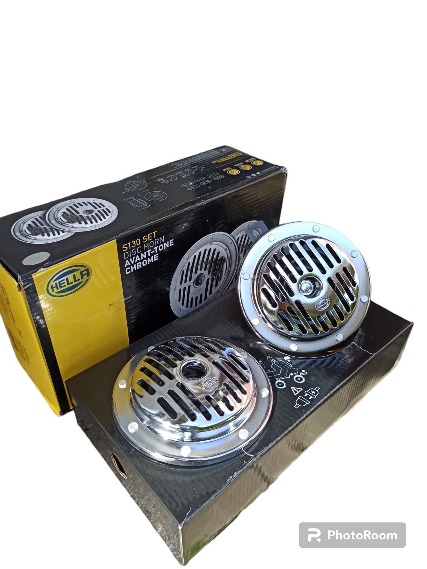 HELLA SUPERTONE KROM KORNA SETİ 3CB004811-091 12 V, 280/380 HZ, 118 dB, IP54