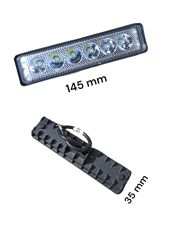 12V/24V- 18WATT  OFF ROAD ULRTA GÜÇLÜ GÜNDÜZ LED Lİ  BEYAZ