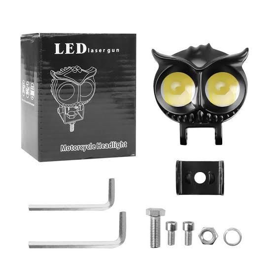 12V_25WATT  SARI BEYAZ ÇAKAR BAYKUŞ LED (1ADET)