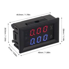 PowerMaster IC278B Dijital Volt-Ampermetre DC 0-100 Volt 0-10 Amper