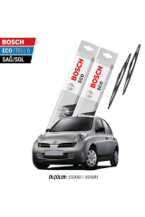 Nissan Micra 2007 Model Silecek Takımı Bosch Eco (Telli)