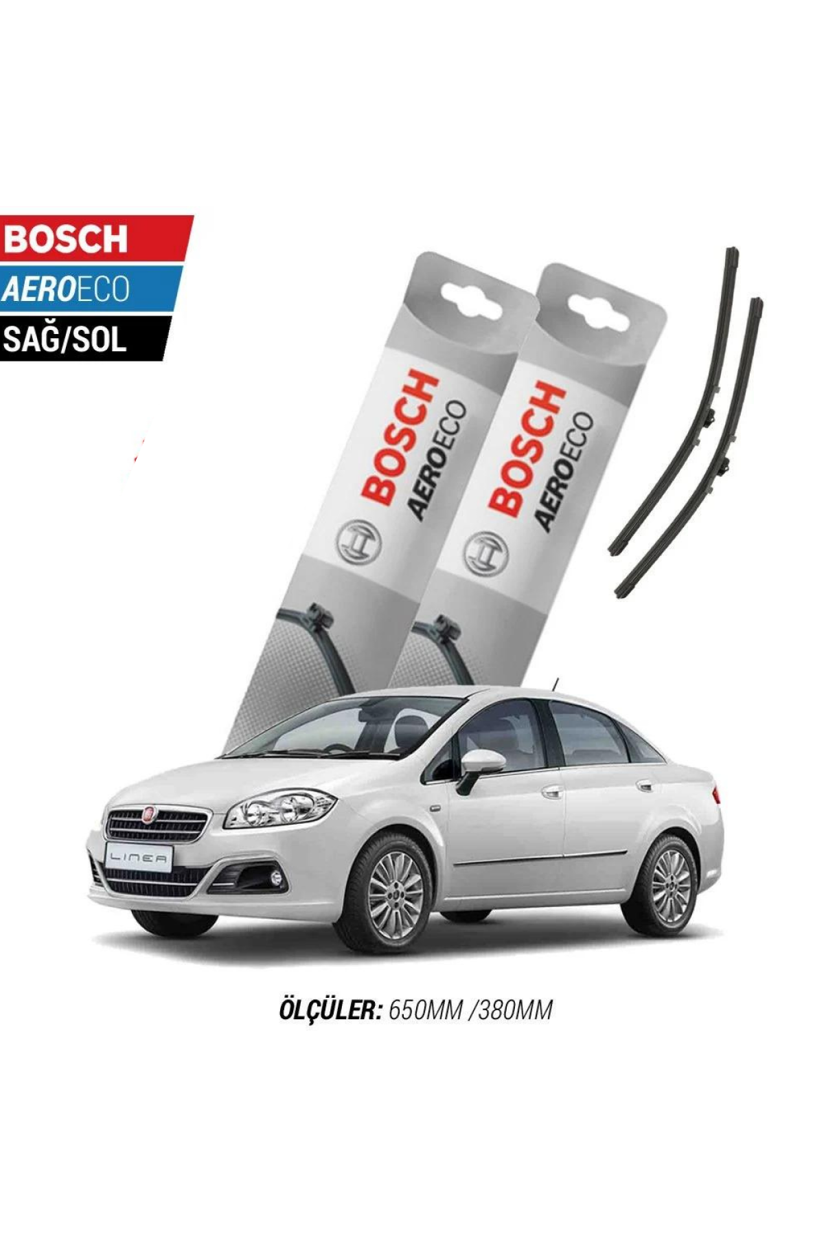 Fiat Linea 2012 Model Bosch Aeroeco Muz Silecek Takımı