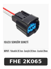 ISUZU SENSÖR SOKETİ