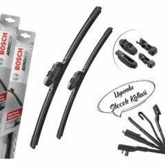 Dacıa Logan 2015 Uyumlu Yeni Üretim ve Plastik Kutulu 2'li Muz Silecek Takımı