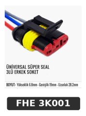 ÜNİVERSAL SÜPER SEAL SLU ERKEK SOKET