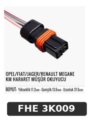 OPEL/FİAT/JAGER/RENAULT MEGANE KM HARARET MÜŞÜR OKUYUCU