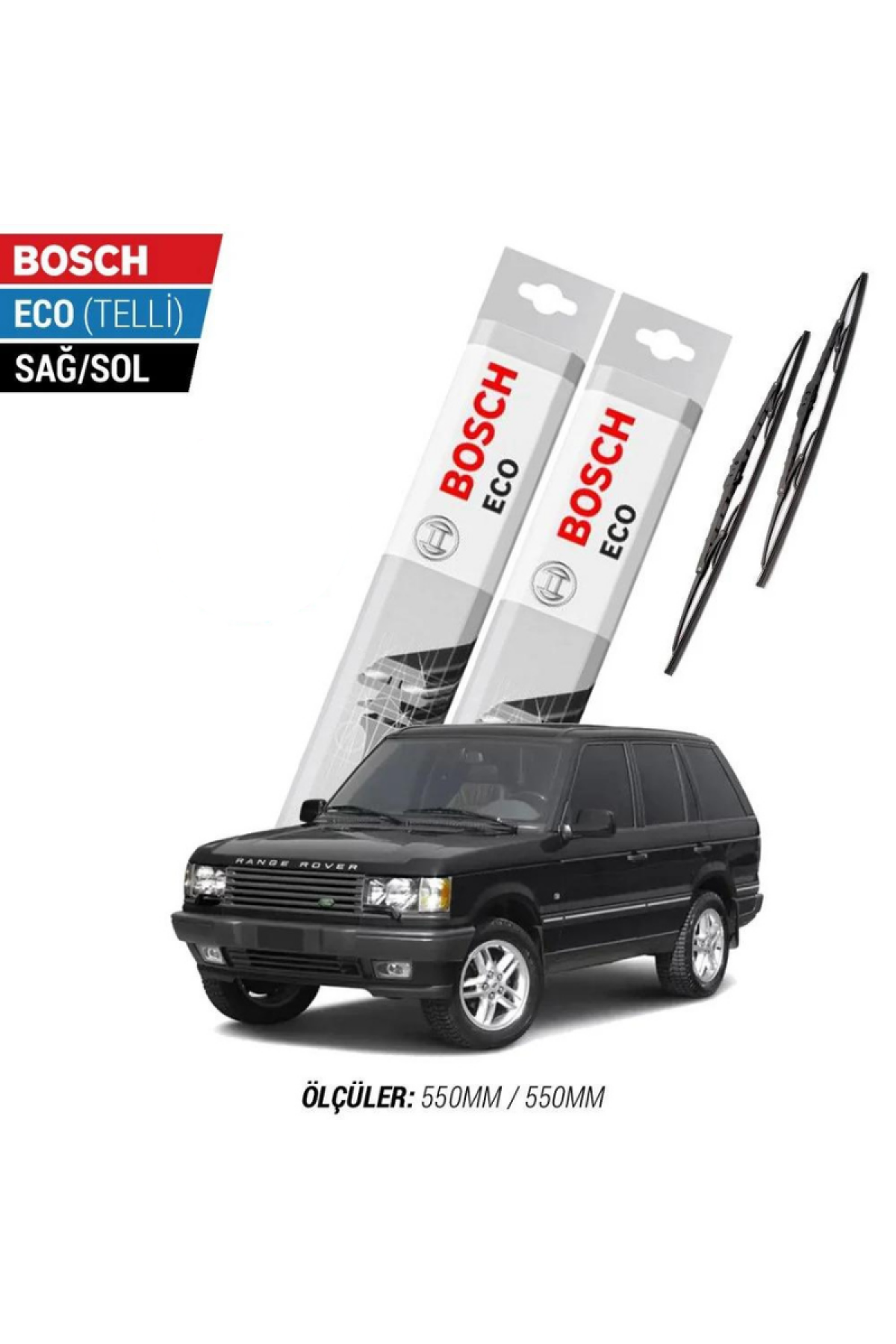 Range Rover II 2002 Model Silecek Takımı Bosch Eco (Telli)