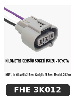 KİLOMETRE SENSÖR SOKETİ ISUZU - TOYOTA