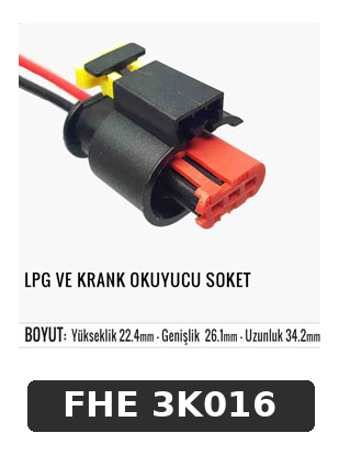 LPG VE KRANK OKUYUCU SOKET