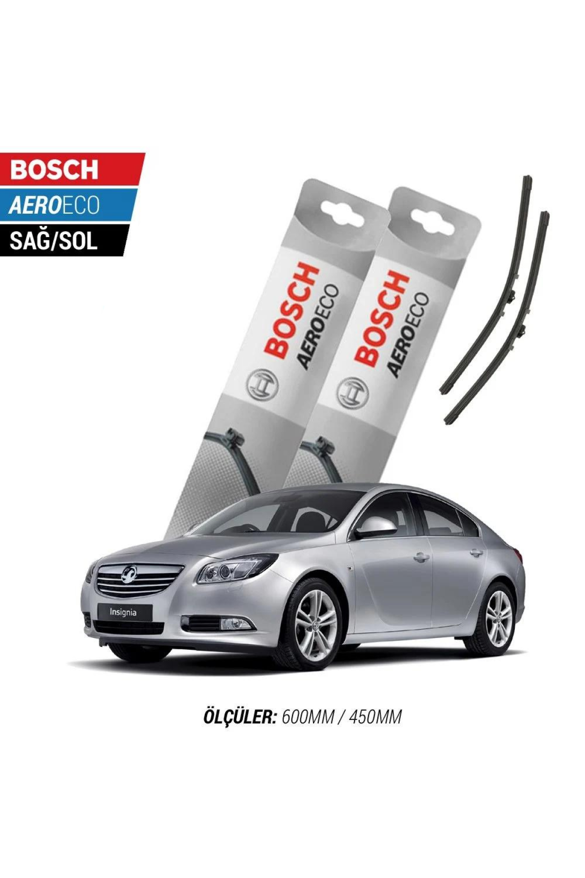Opel İnsignia 2012 Model Bosch Aeroeco Muz Silecek Takımı