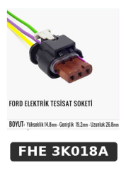 FORD ELEKTRİK TESİSAT SOKETİ