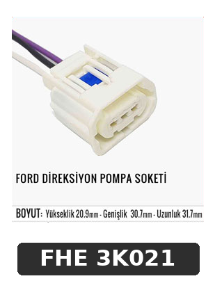 FORD DİREKSİYON POMPA SOKETİ