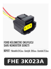 FORD KİLOMETRE OKUYUCU SARJ KONEKTOR SOKETİ