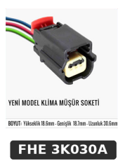 YENİ MODEL KLİMA MÜŞÜR SOKETİ