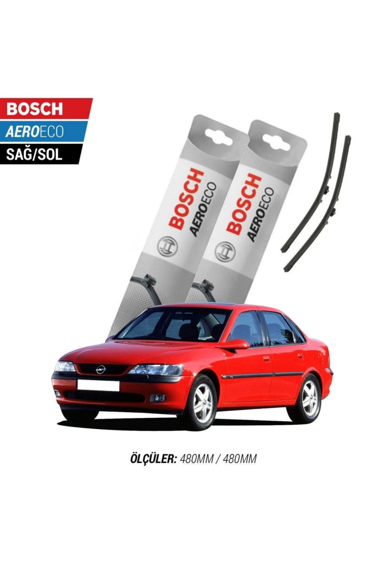 Opel Vectra B 1997 Model Bosch Aeroeco Muz Silecek Takımı