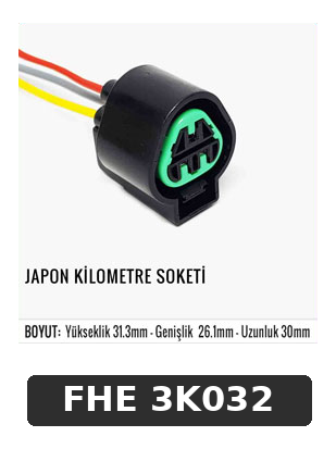 JAPON KİLOMETRE SOKETİ